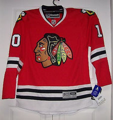 SHARP Chicago Blackhawks Reebok Premier 7185 HOME Red Jersey
