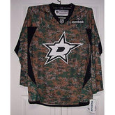 Military CAMO Dallas Stars Reebok Premier 7352 Jersey