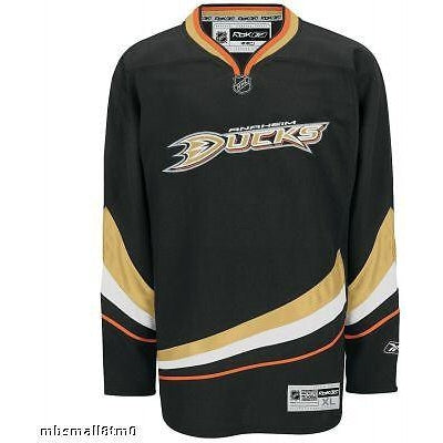 Anaheim Ducks YOUTH Reebok Premier 7185 HOME Black Jersey