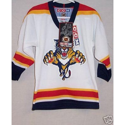 Florida Panthers White CCM 4100 TODDLER Jersey