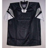Black & White Interroma Soccer jersey jerseys Youth - Adult