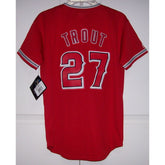 TROUT Los Angeles Angels Toddler Majestic MLB Baseball jersey RED Alte