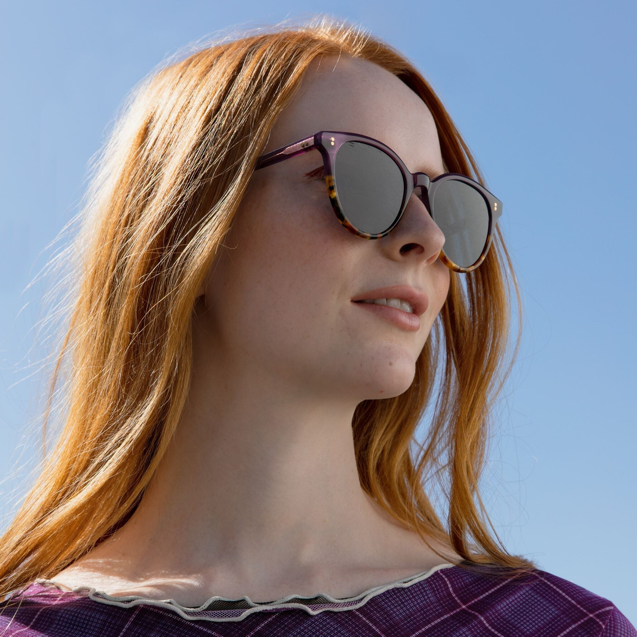 Aaryn Blonde Tortoise Handcrafted Sunglasses
