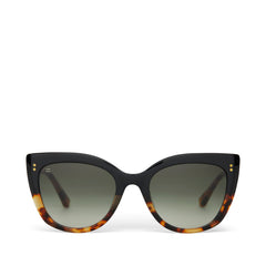 Sophia Black Tortoise Fade Handcrafted Sunglasses