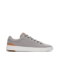 TRVL LITE Grey Canvas Lace-Up Sneaker