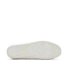 Alpargata White Recycled Cotton Canvas