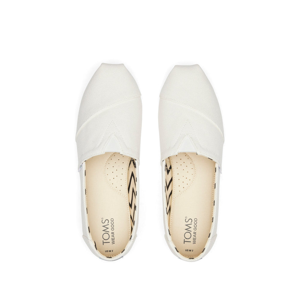 Alpargata White Recycled Cotton Canvas