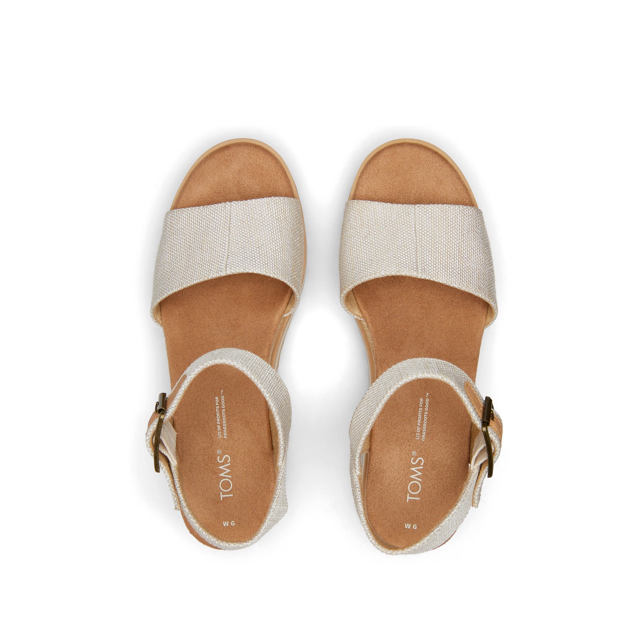 Diana Natural Wedge Sandal