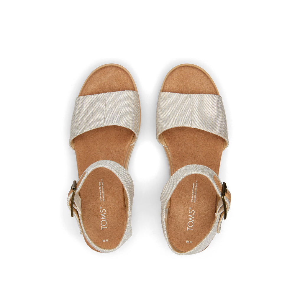 Diana Natural Wedge Sandal