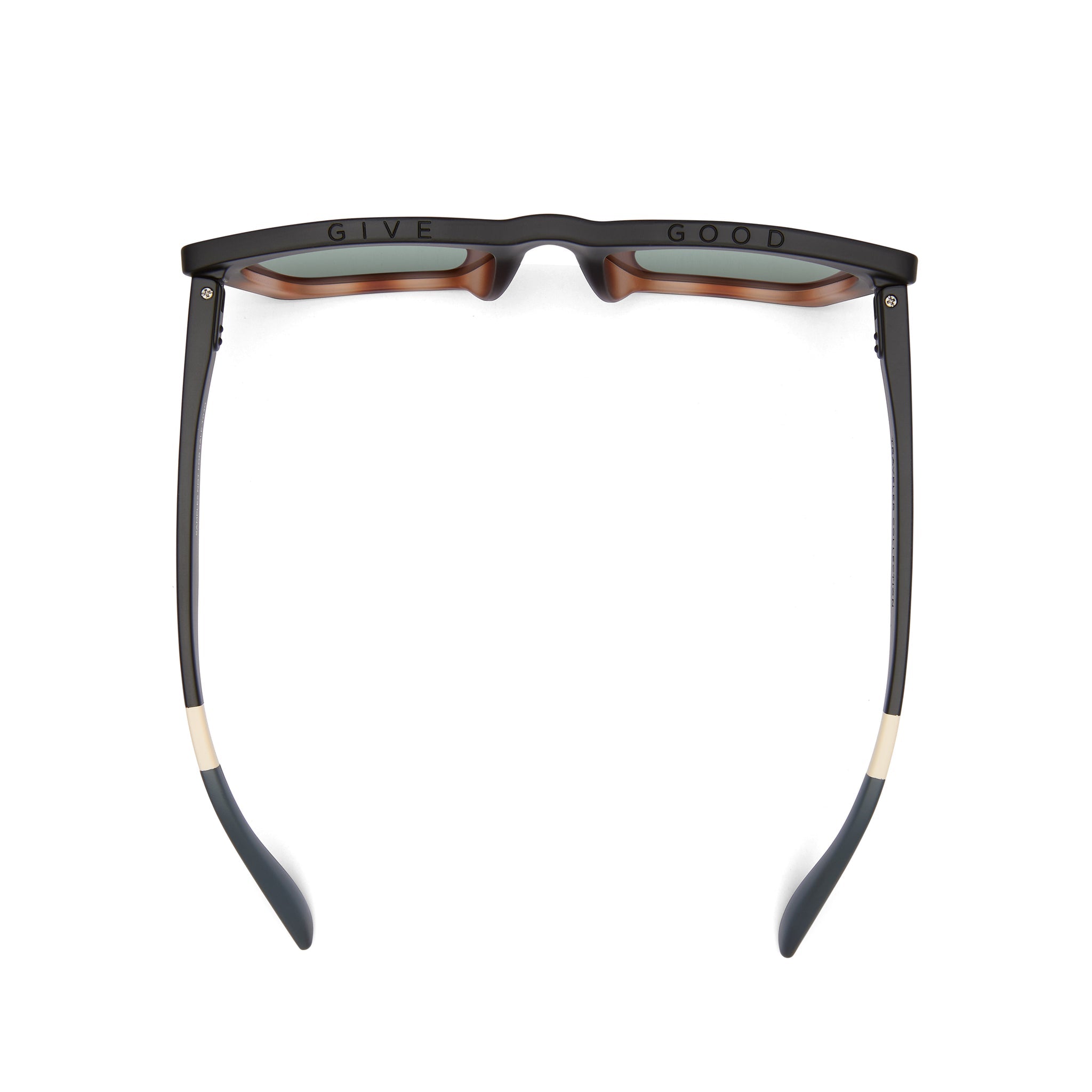 Sahara Black Honey Tortoise Fade Traveler Sunglasses