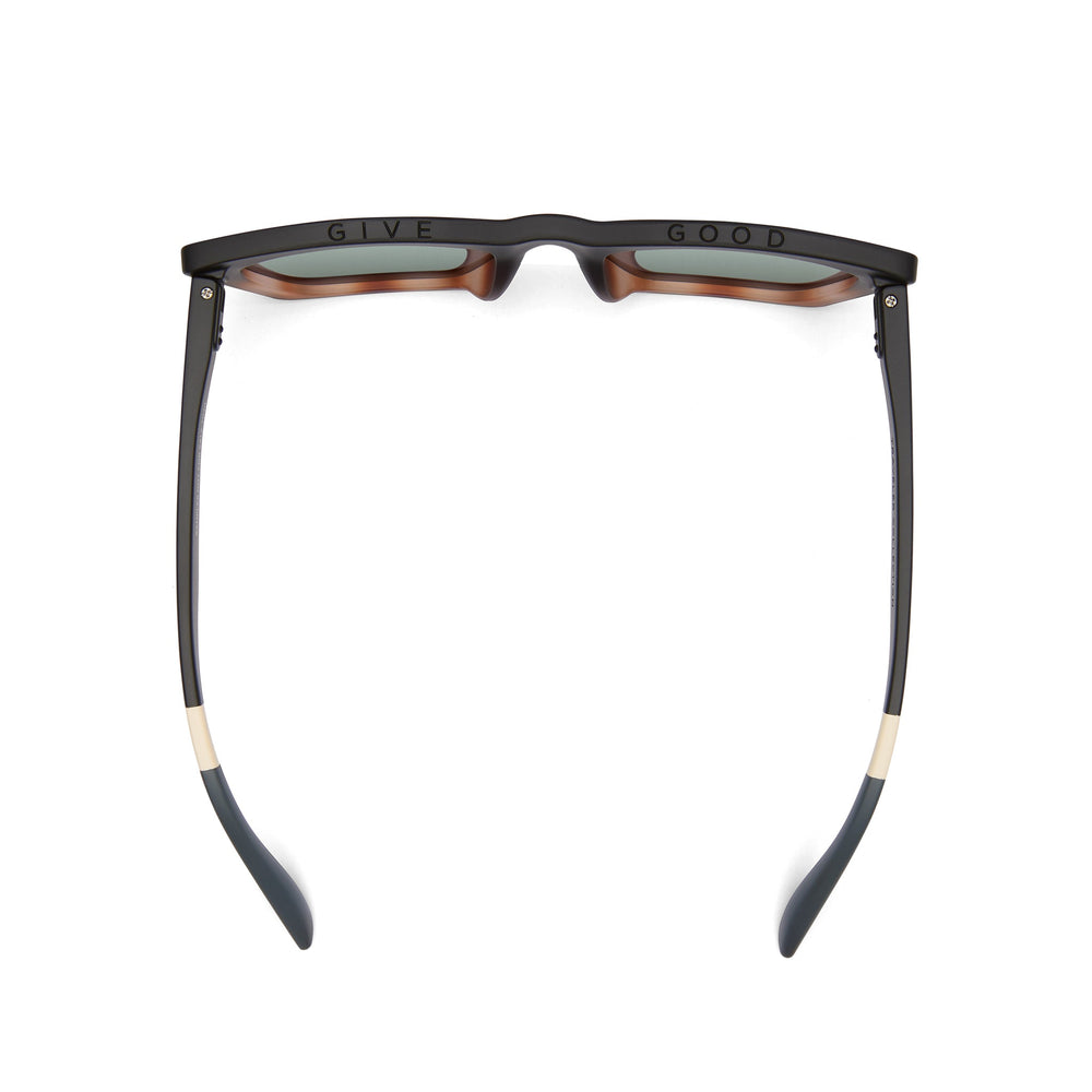 Sahara Black Honey Tortoise Fade Traveler Sunglasses