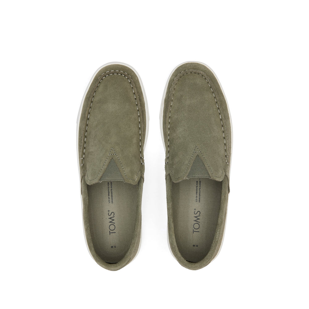 TRVL LITE Loafer Vetiver Grey Suede