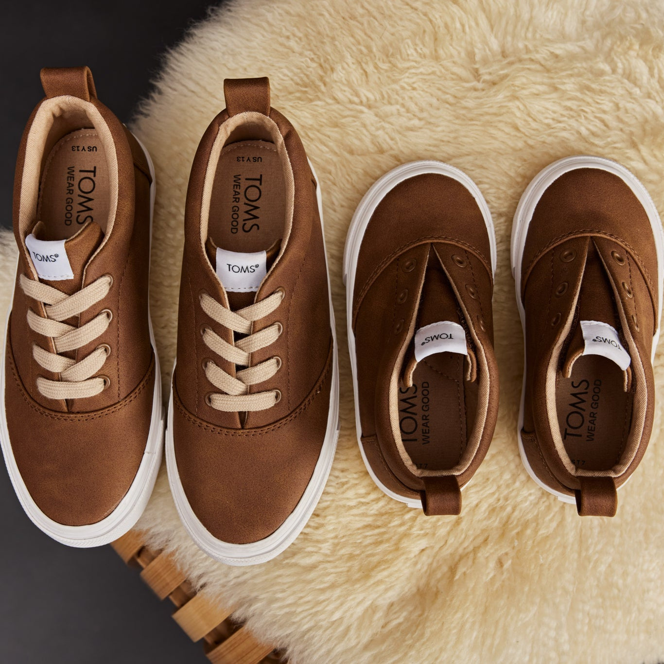 Fenix Brown Toddler Sneaker