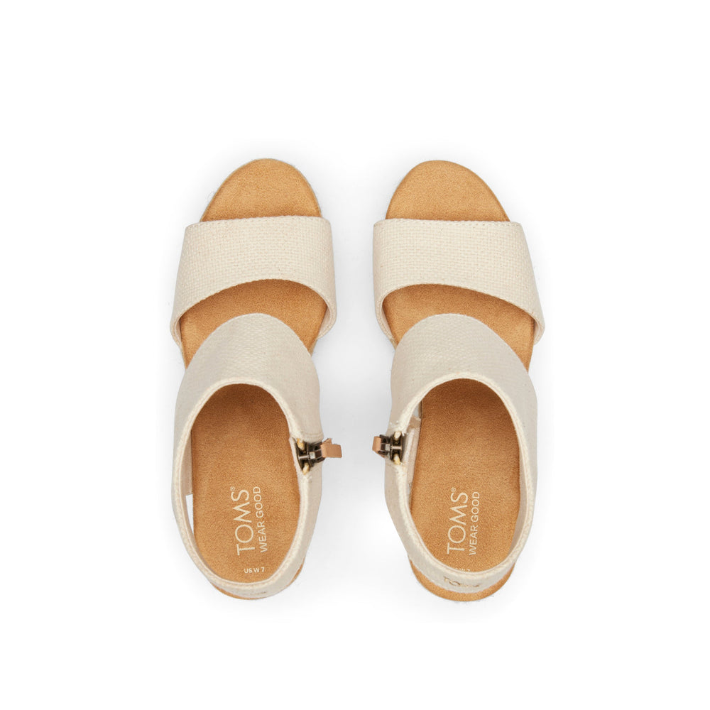 Majorca Rope Natural Platform Sandal