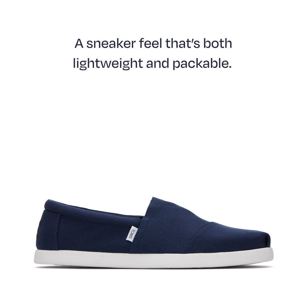 Alp FWD Navy Recycled Cotton Canvas