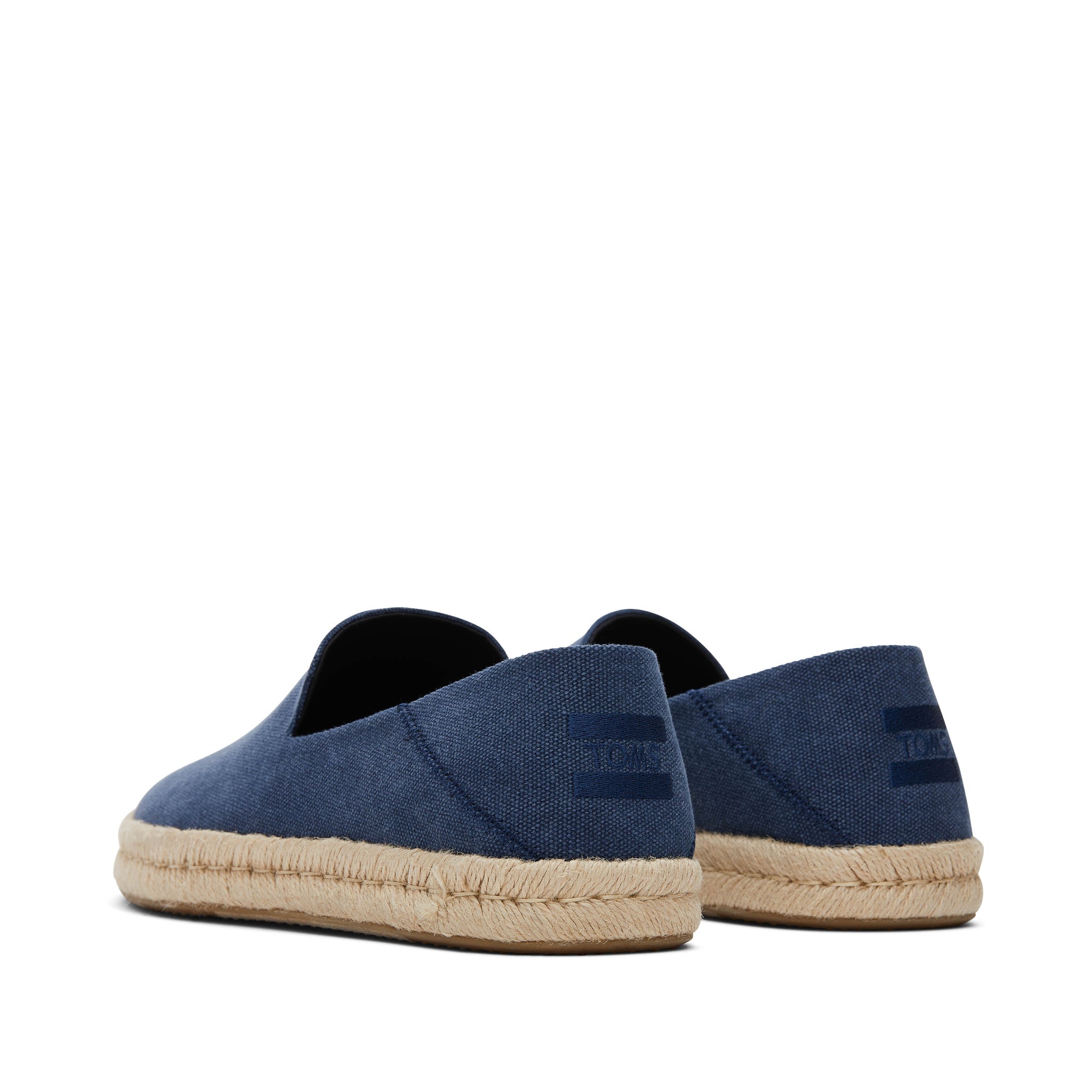 Santiago Loafer Navy Recycled Cotton Canvas