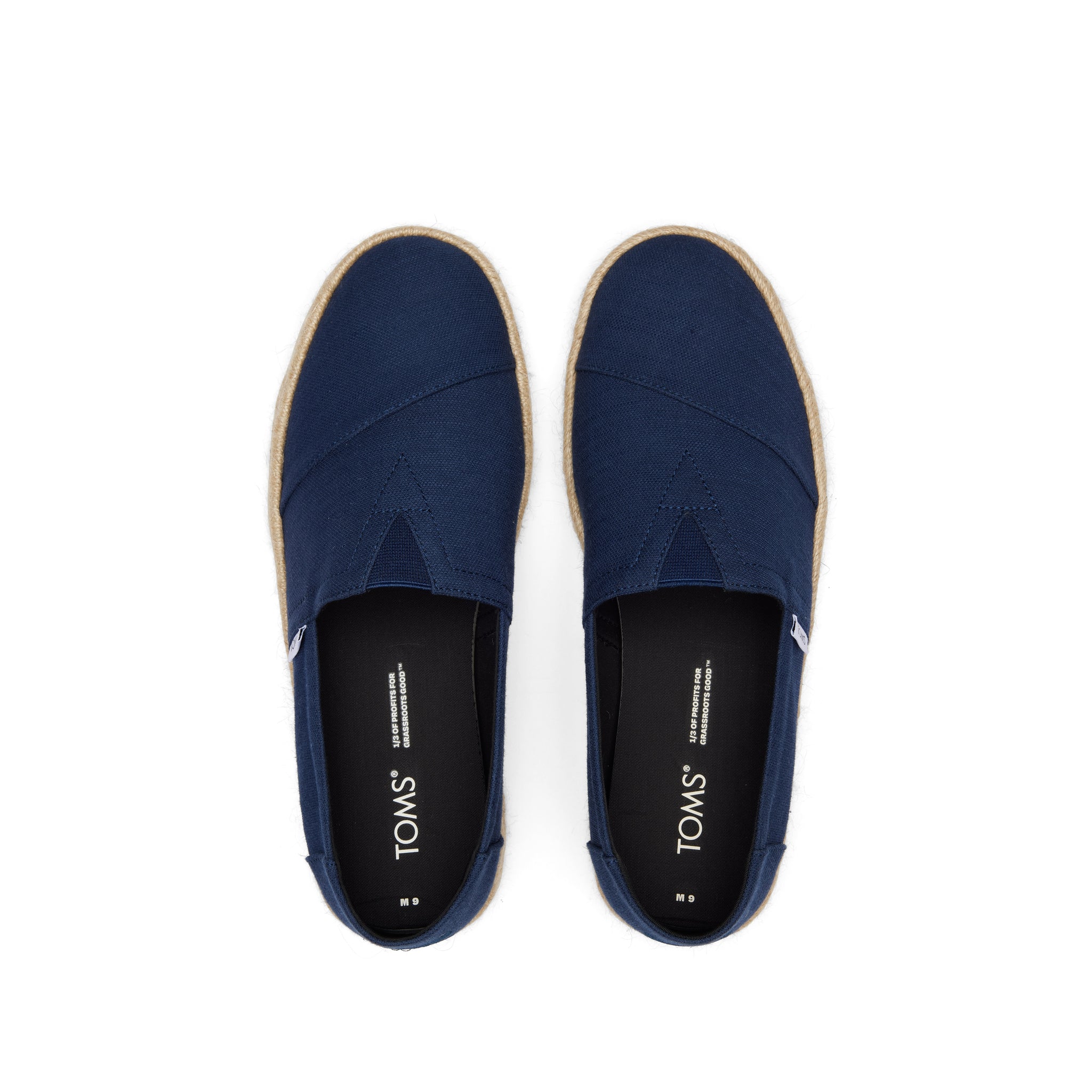 Alpargata Navy Recycled Cotton Rope 2.0 Espadrille