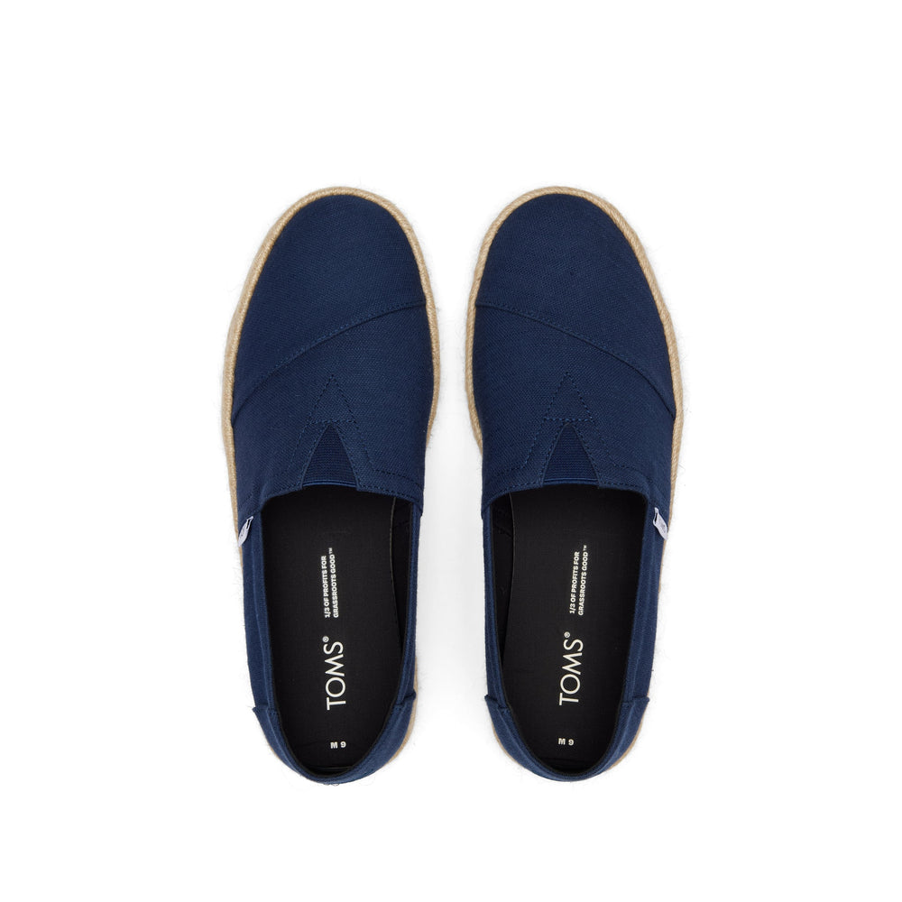 Alpargata Navy Recycled Cotton Rope 2.0 Espadrille