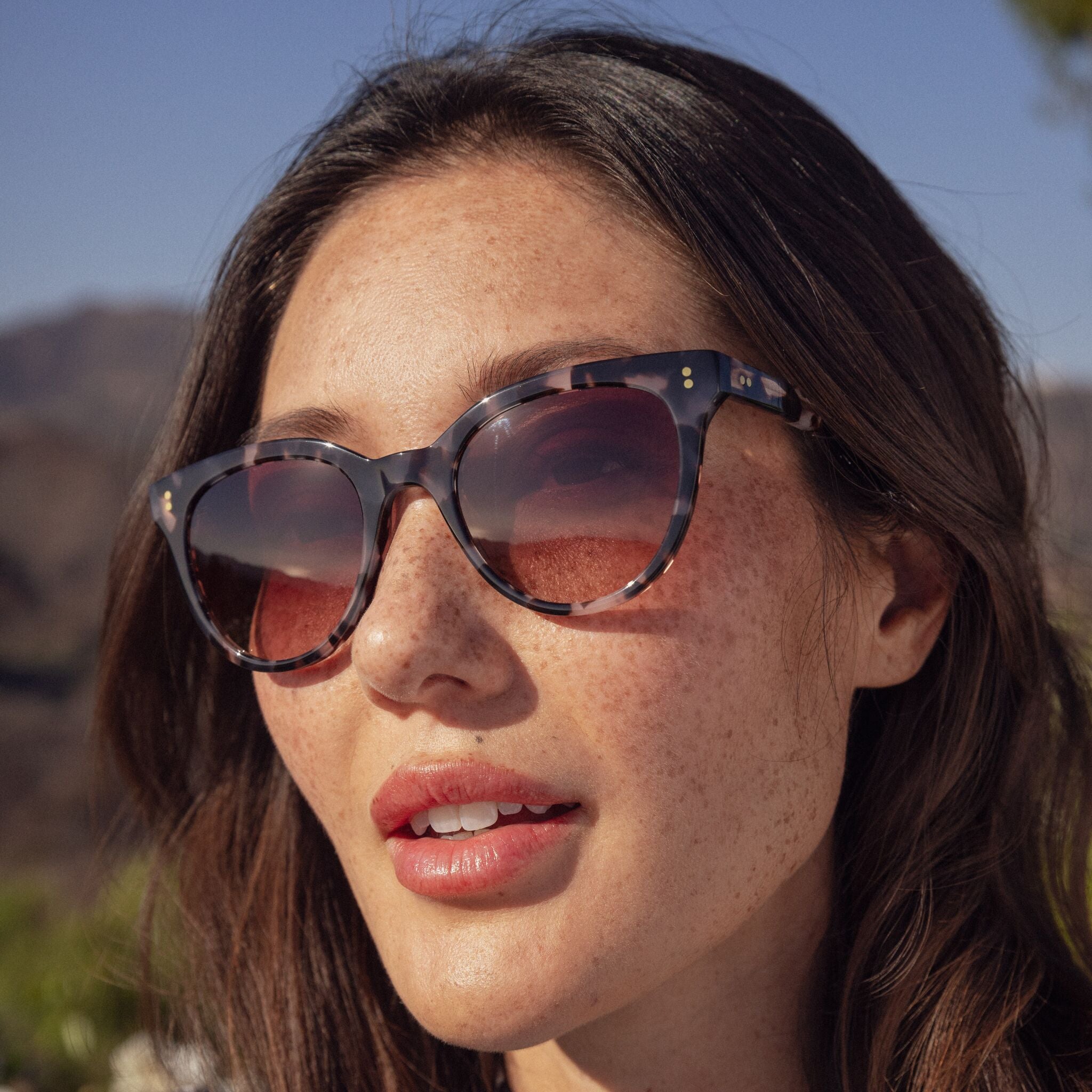 Marlowe Vintage Tortoise Handcrafted Sunglasses