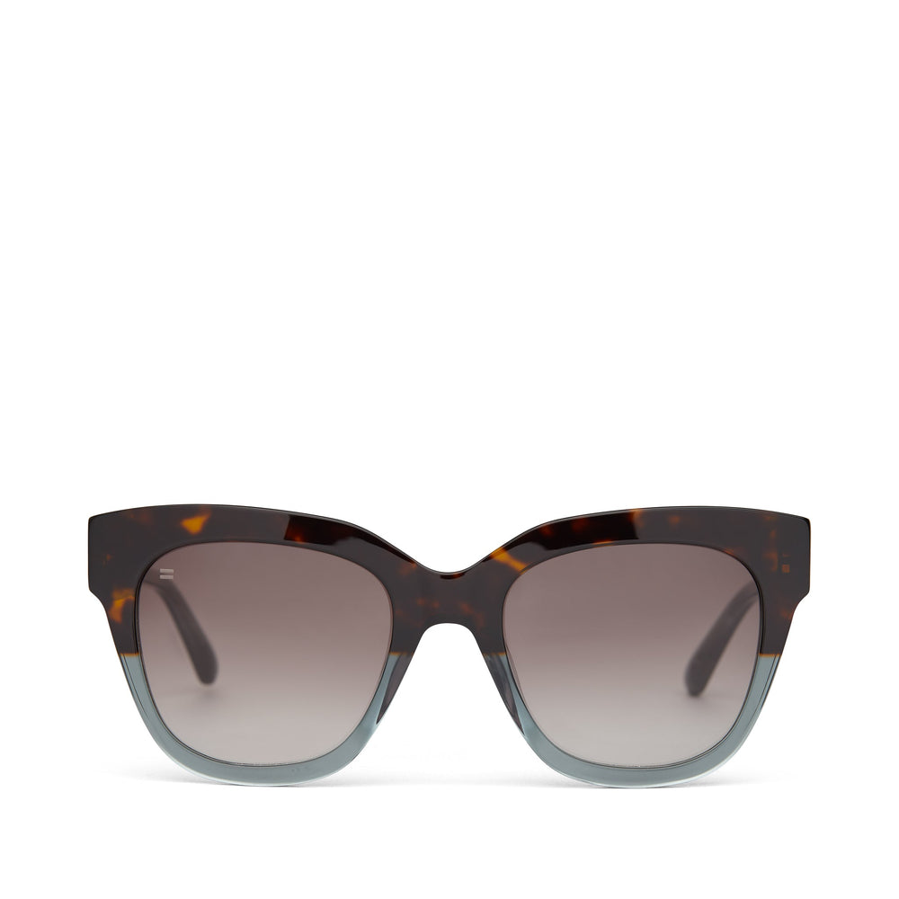 Sloane Tortoise Ocean Grey Fade Handcrafted Sunglasses