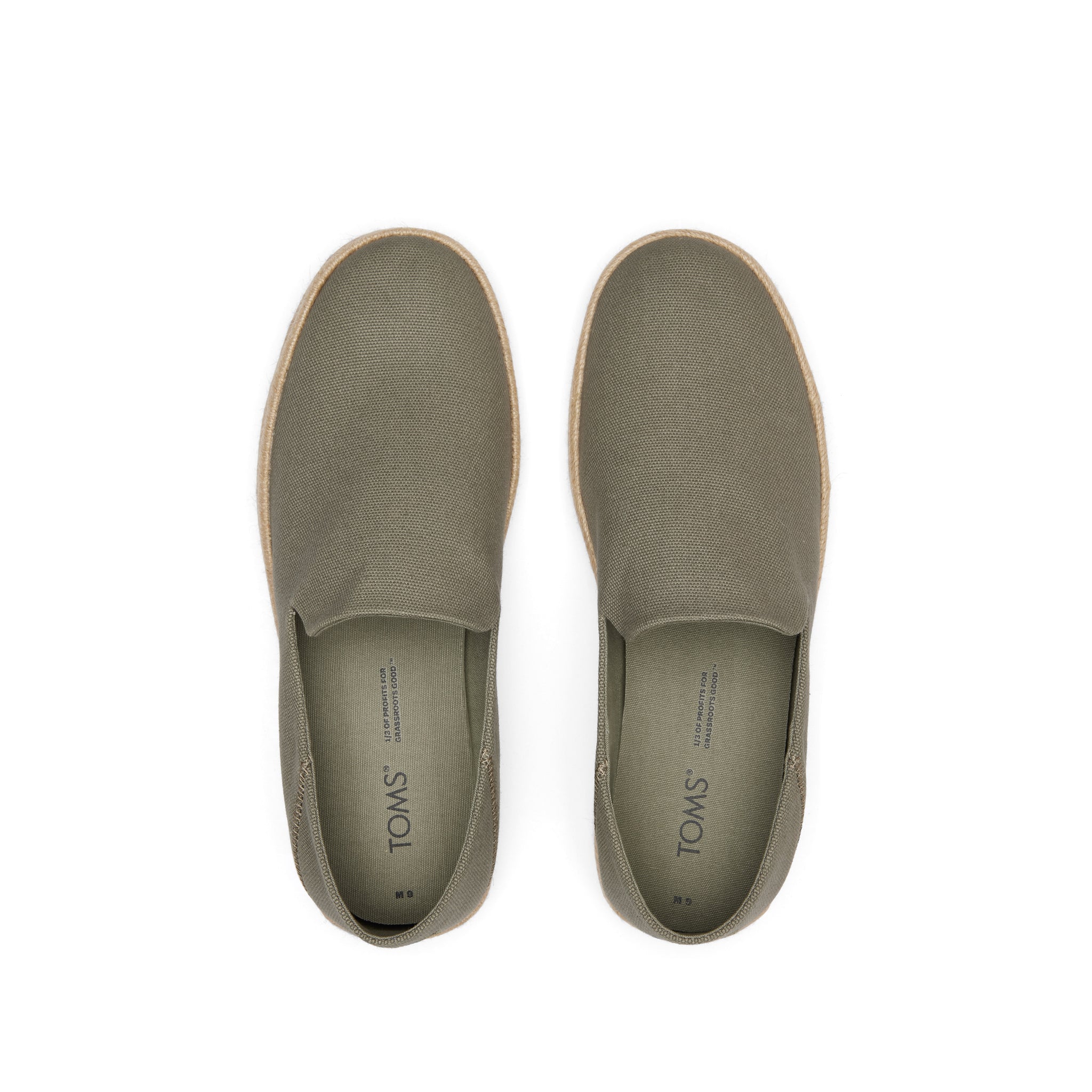 Santiago Loafer Vetiver Grey Canvas