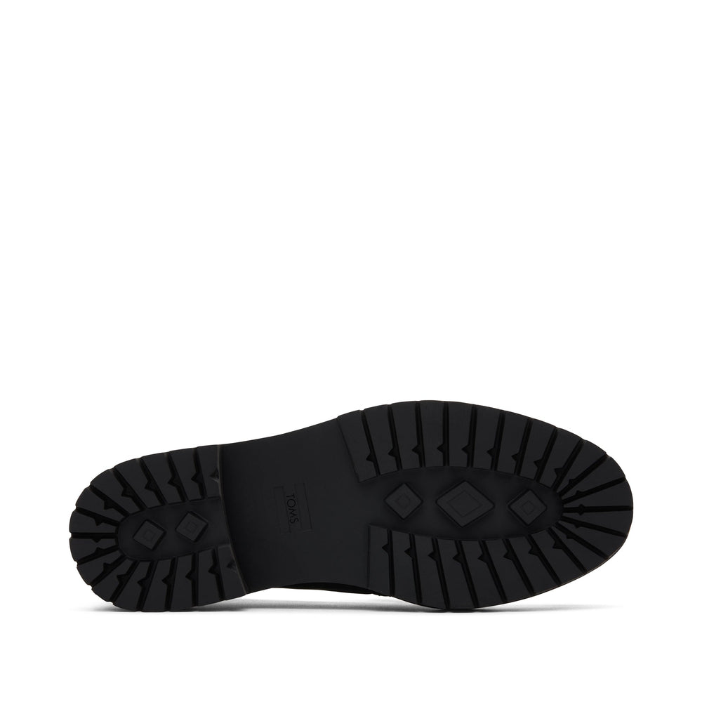 Cara Black Leather Loafer