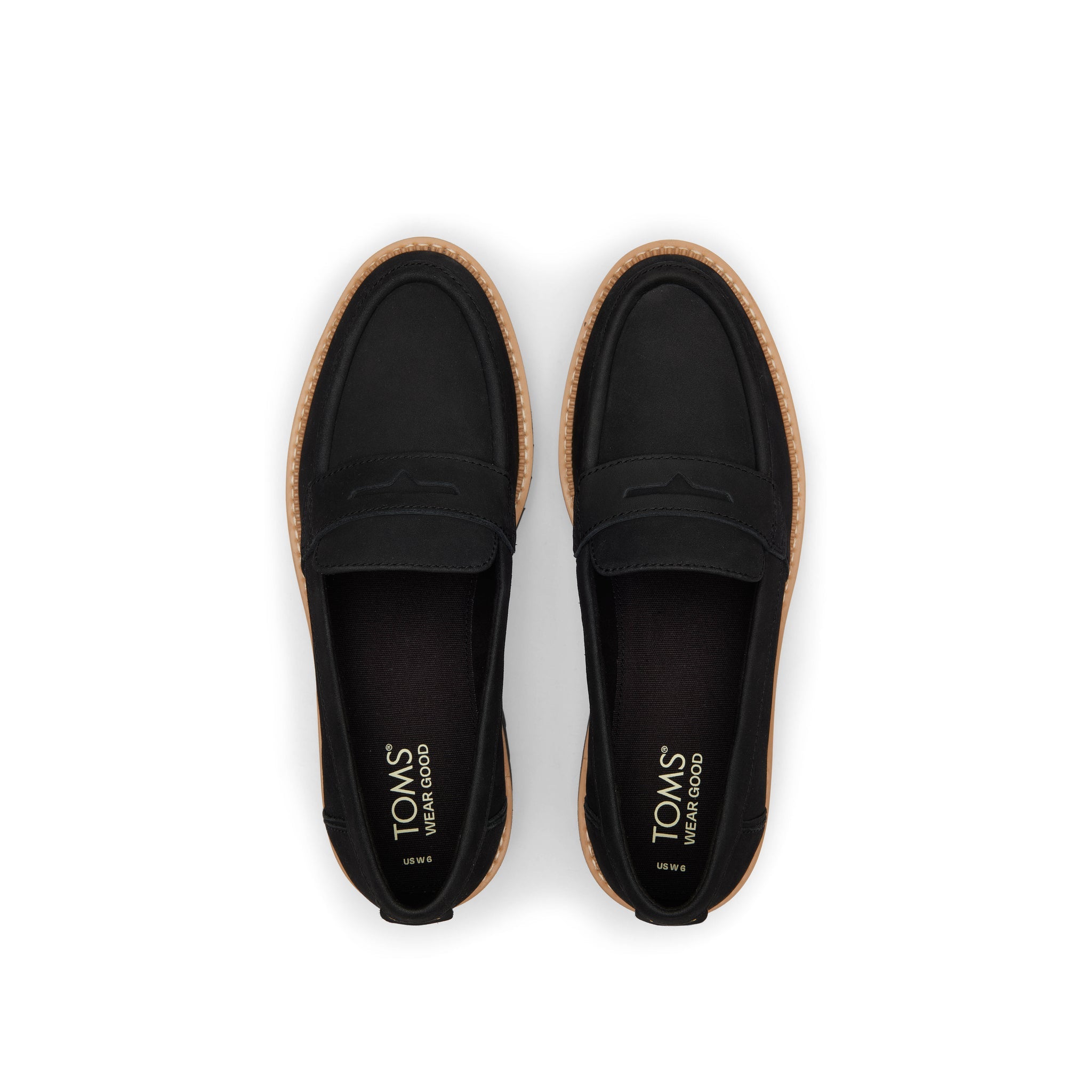 Cara Black Leather Loafer