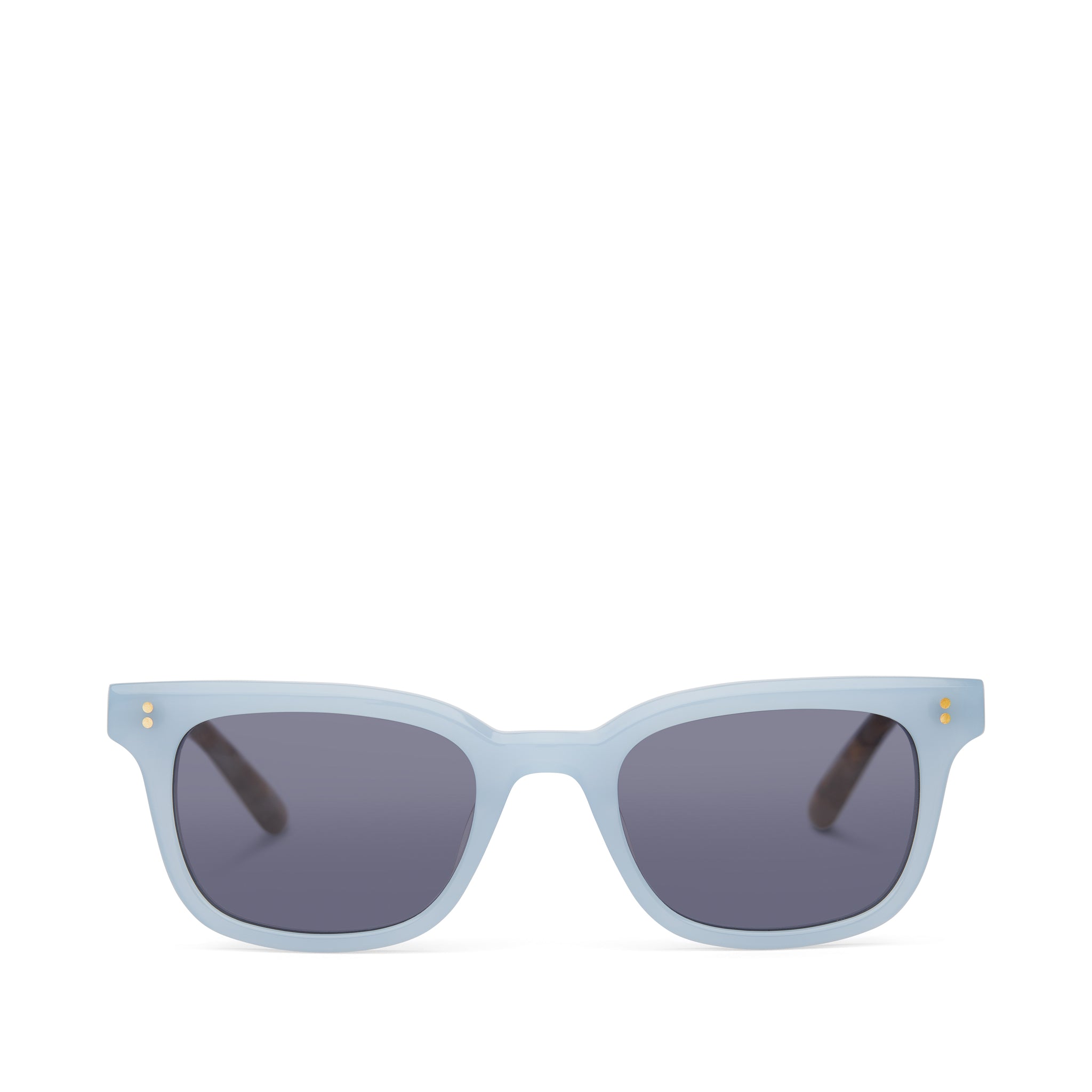 Ashtyn Milky Blue Handcrafted Sunglasses