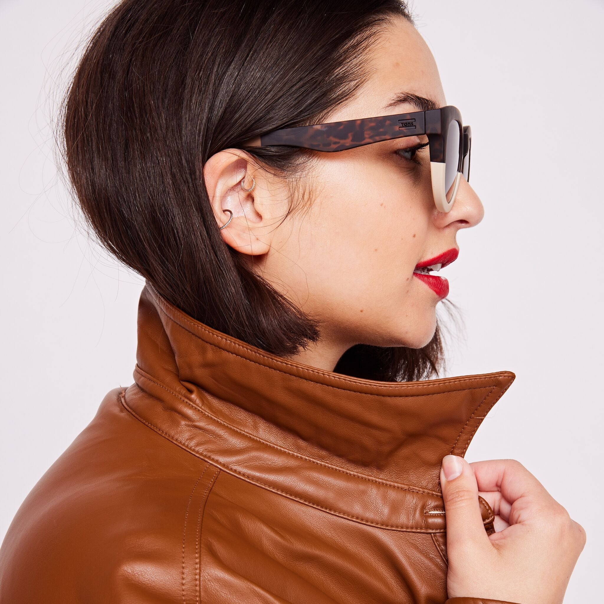 Florentin Tortoise Oatmilk Fade Traveler Sunglasses