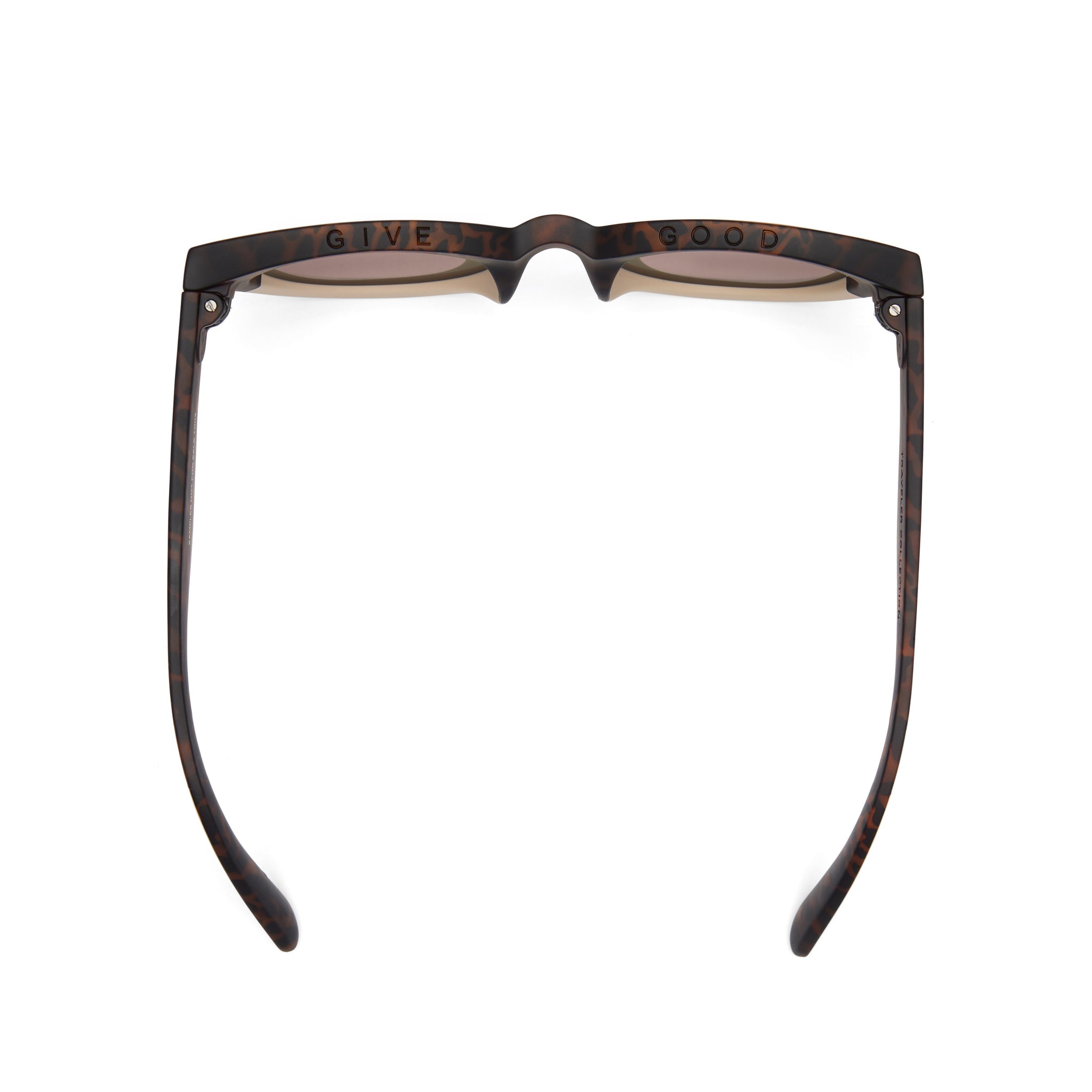 Florentin Tortoise Oatmilk Fade Traveler Sunglasses