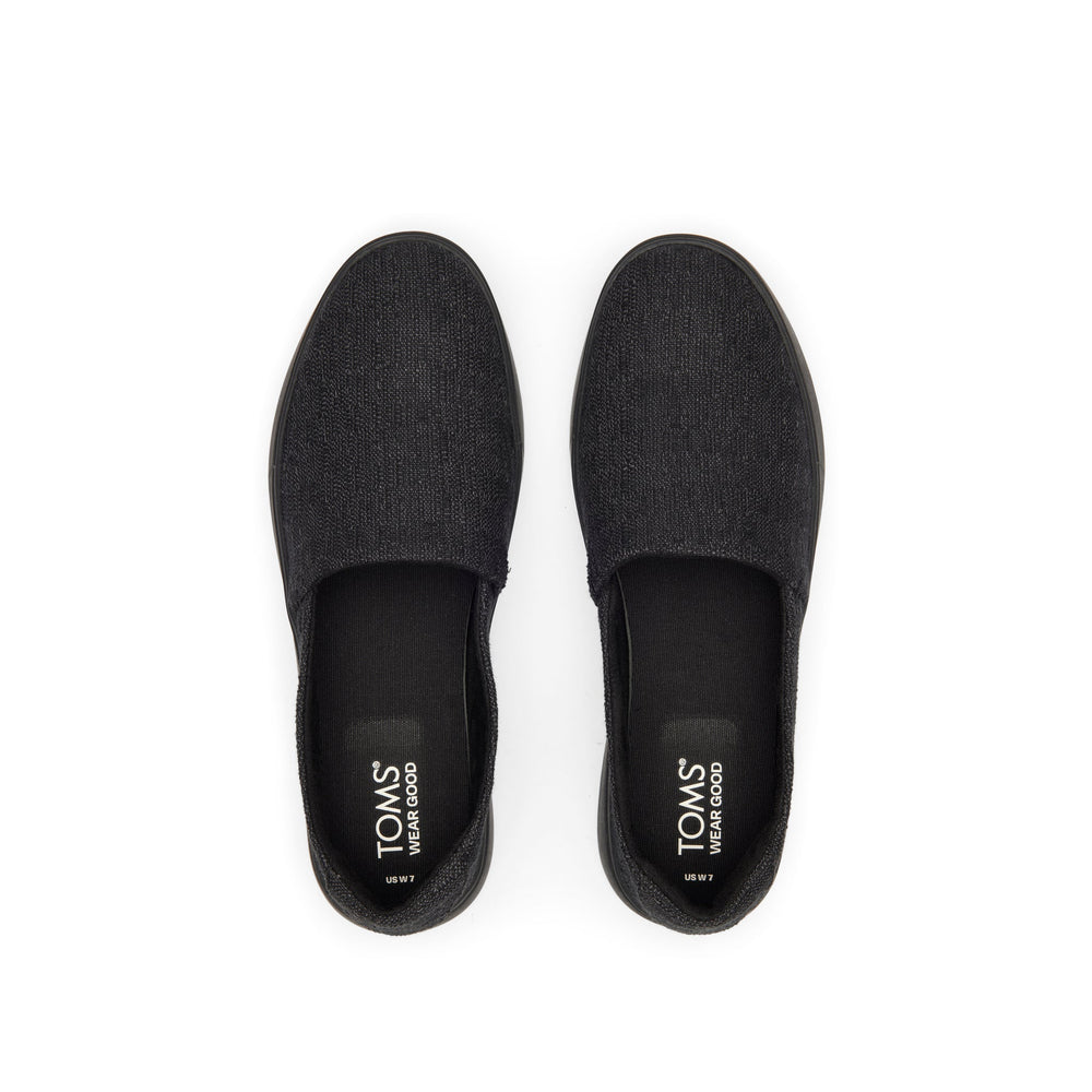 Kameron Black Slip On Sneaker