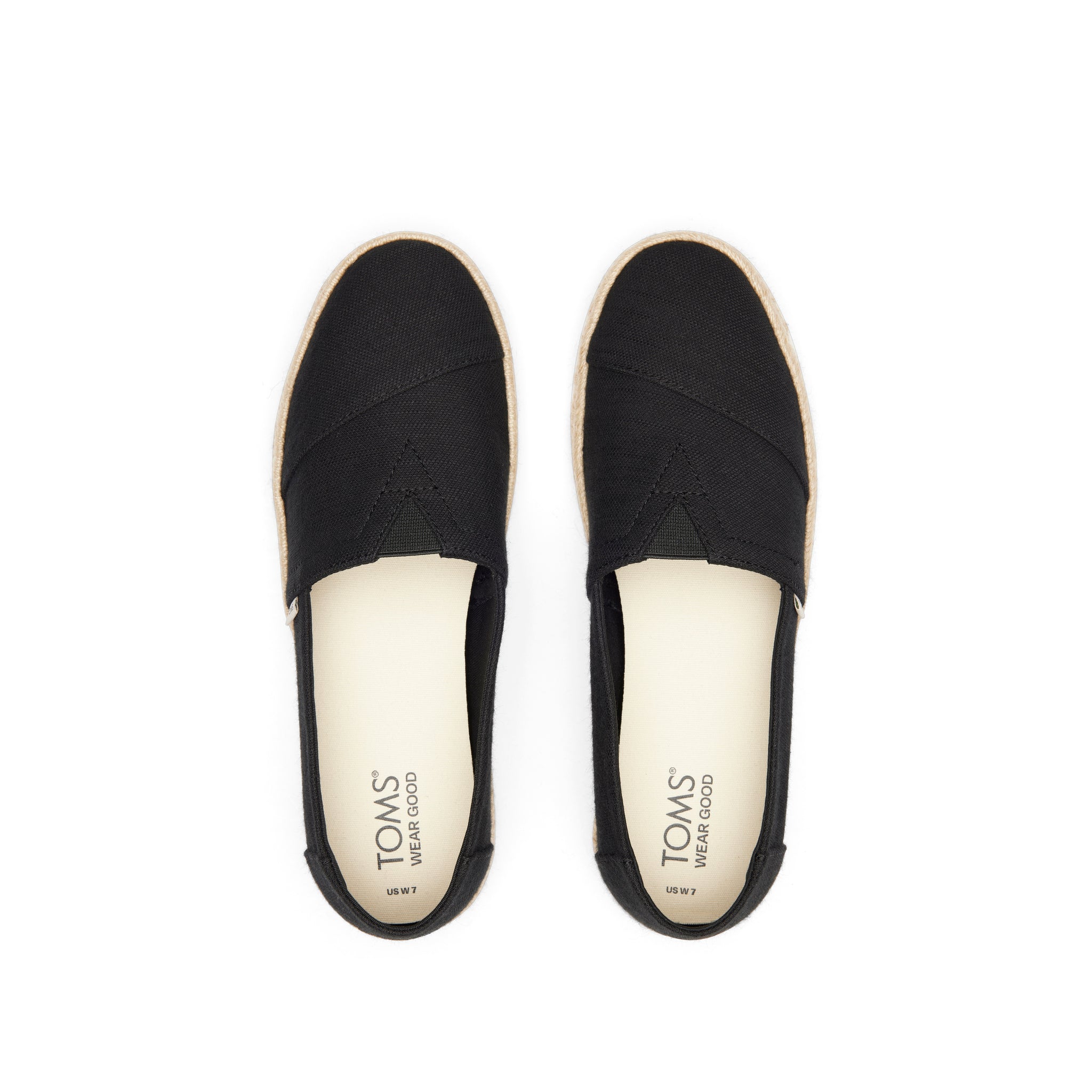 Alpargata Rope 2.0 Black Recycled Cotton Espadrille