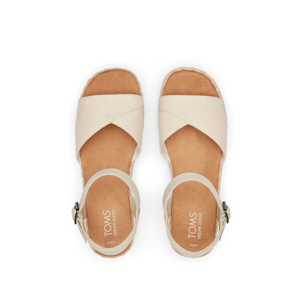 Abby Natural Flatform Espadrille Sandal