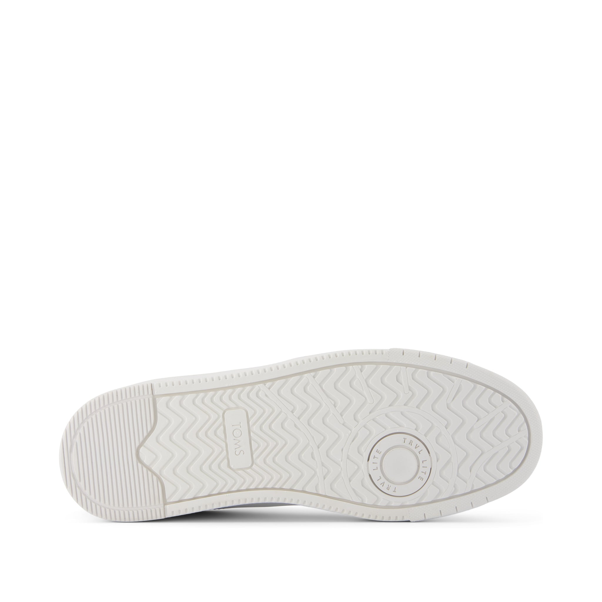 TRVL LITE Court White and Black Leather Sneaker