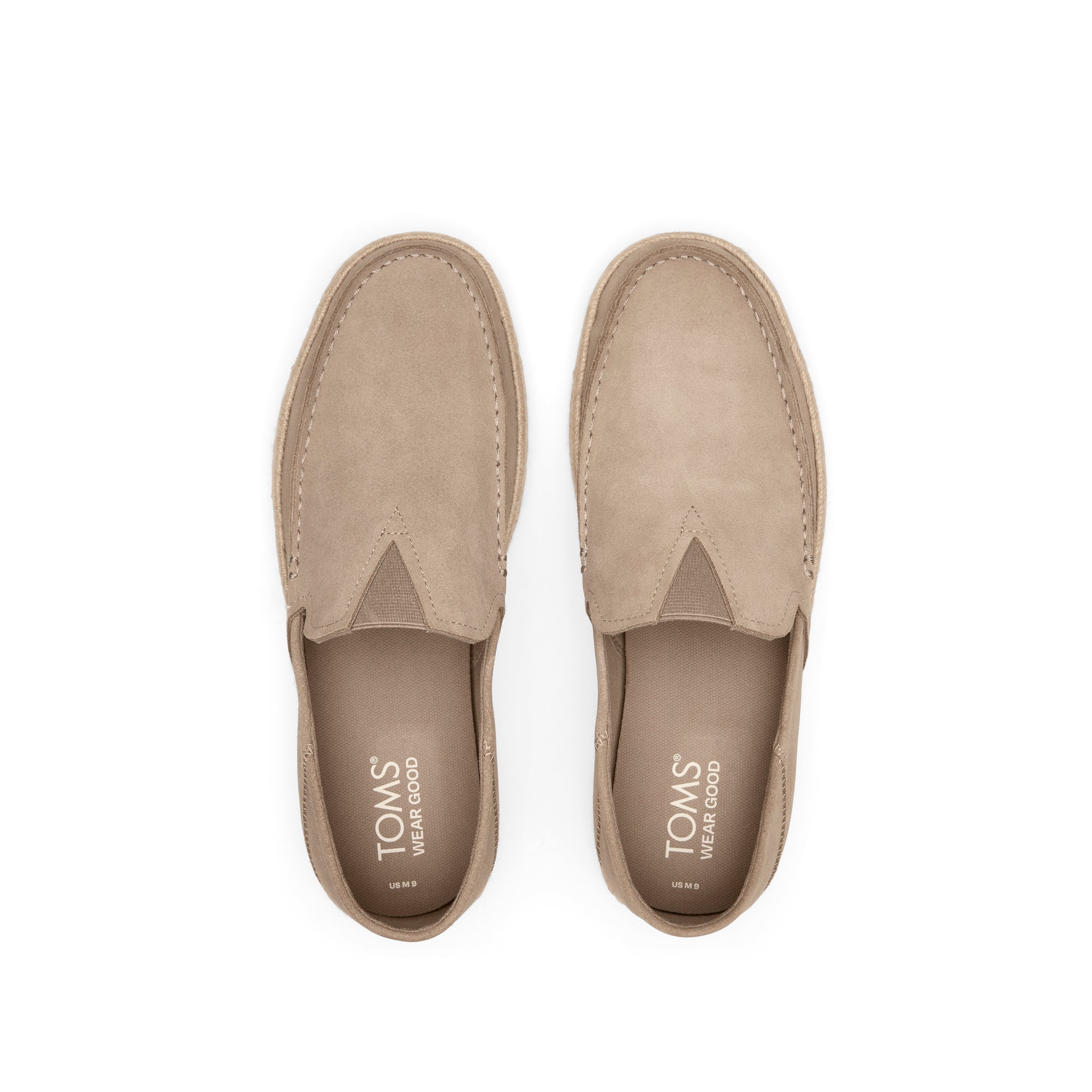 Alonso Taupe Suede Rope Loafer