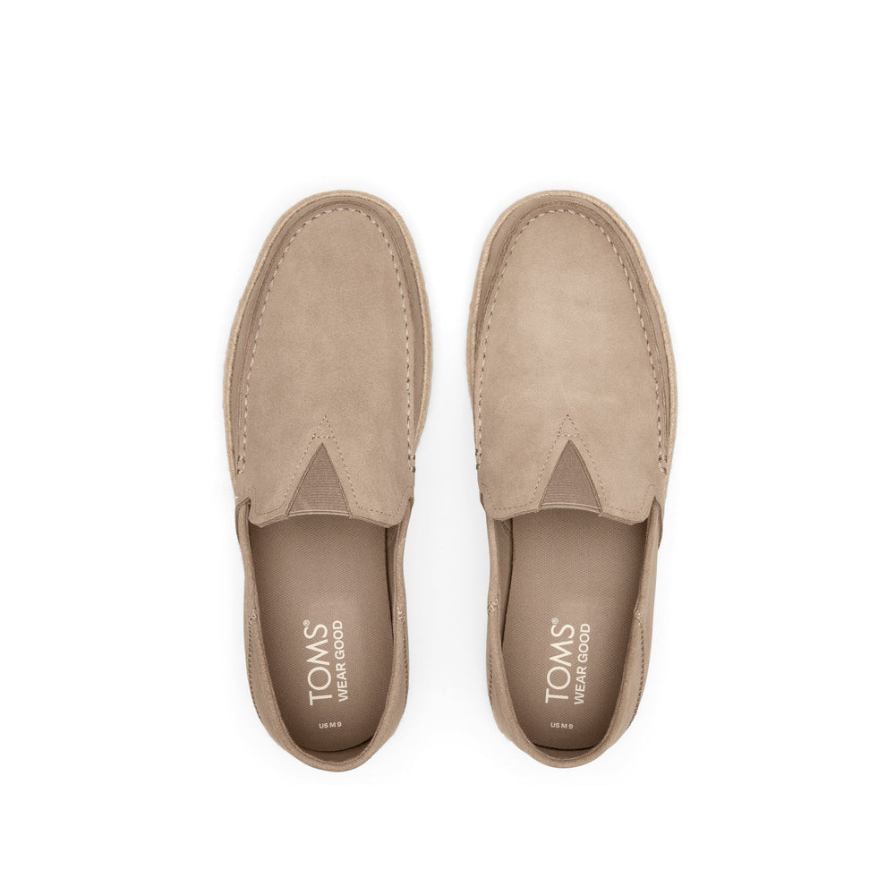 Alonso Taupe Suede Rope Loafer
