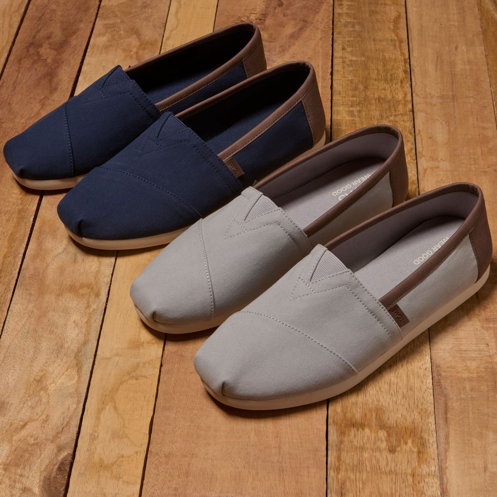 Alpargata Navy Synthetic Trim