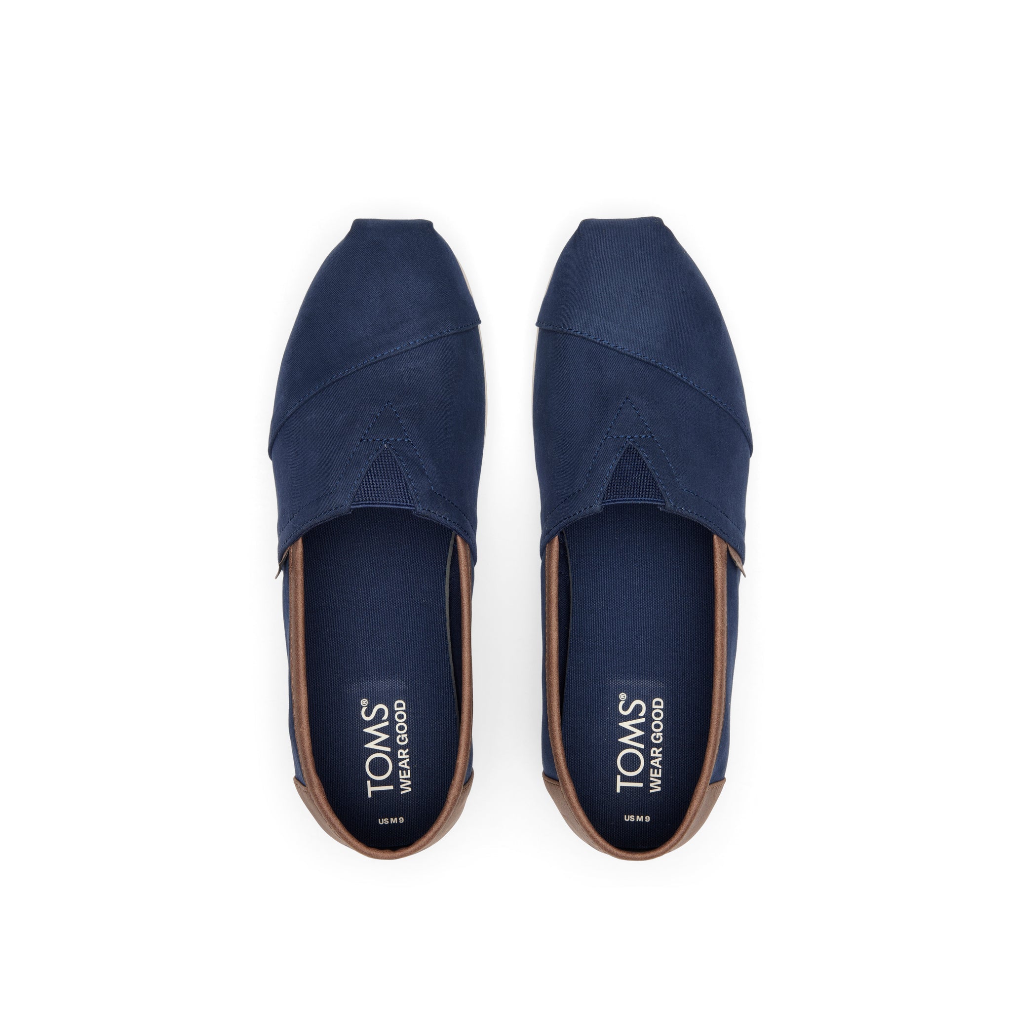 Alpargata Navy Synthetic Trim