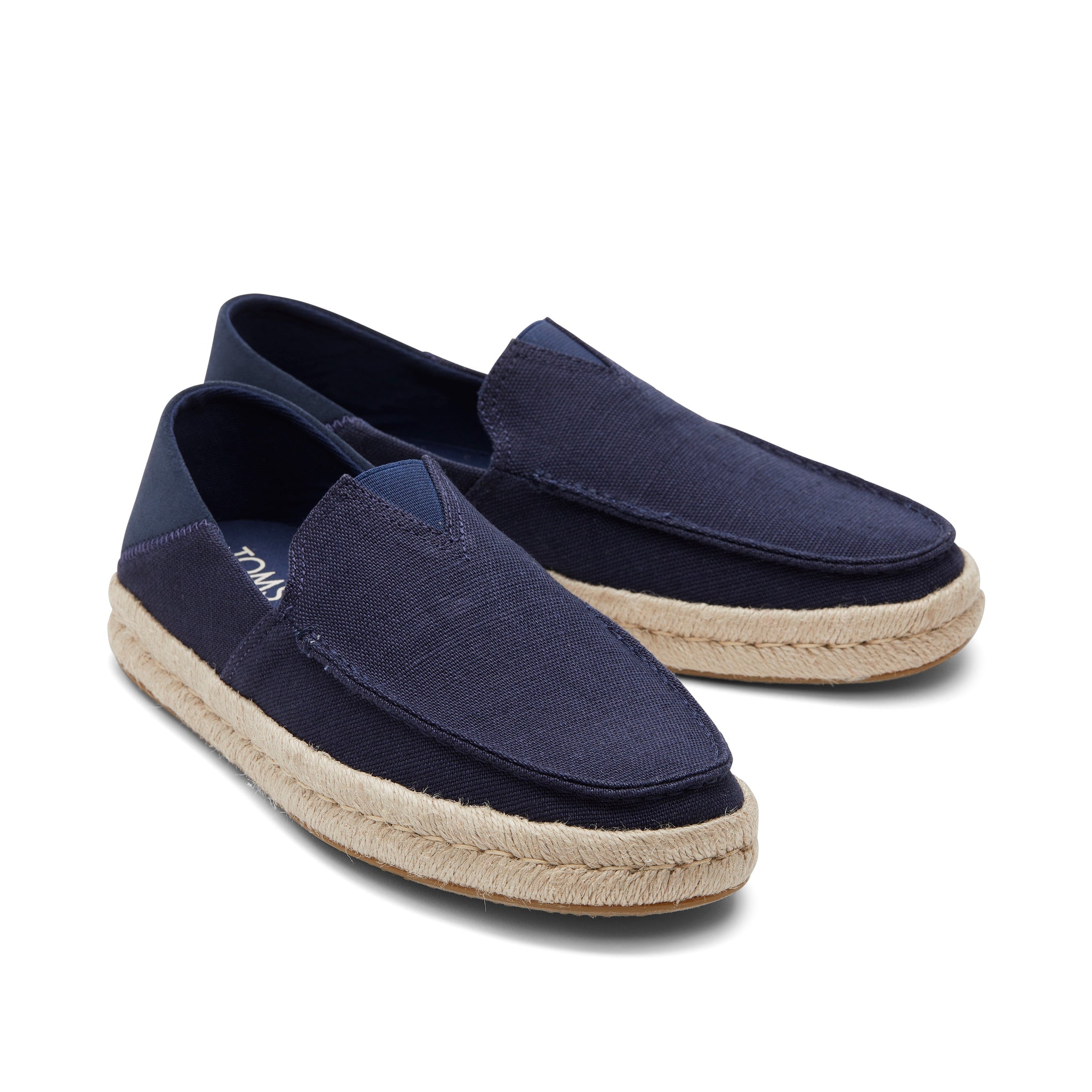 Alonso Navy Heritage Canvas Rope Loafer