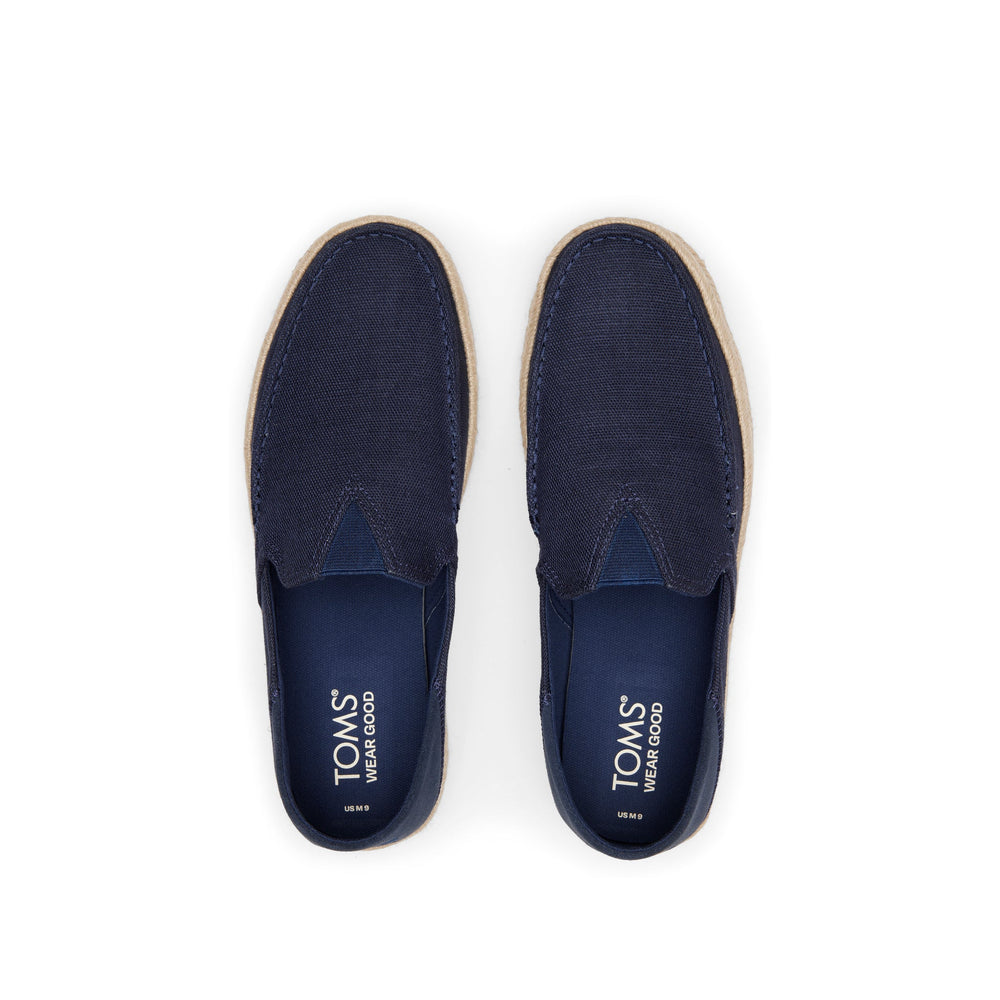 Alonso Navy Heritage Canvas Rope Loafer