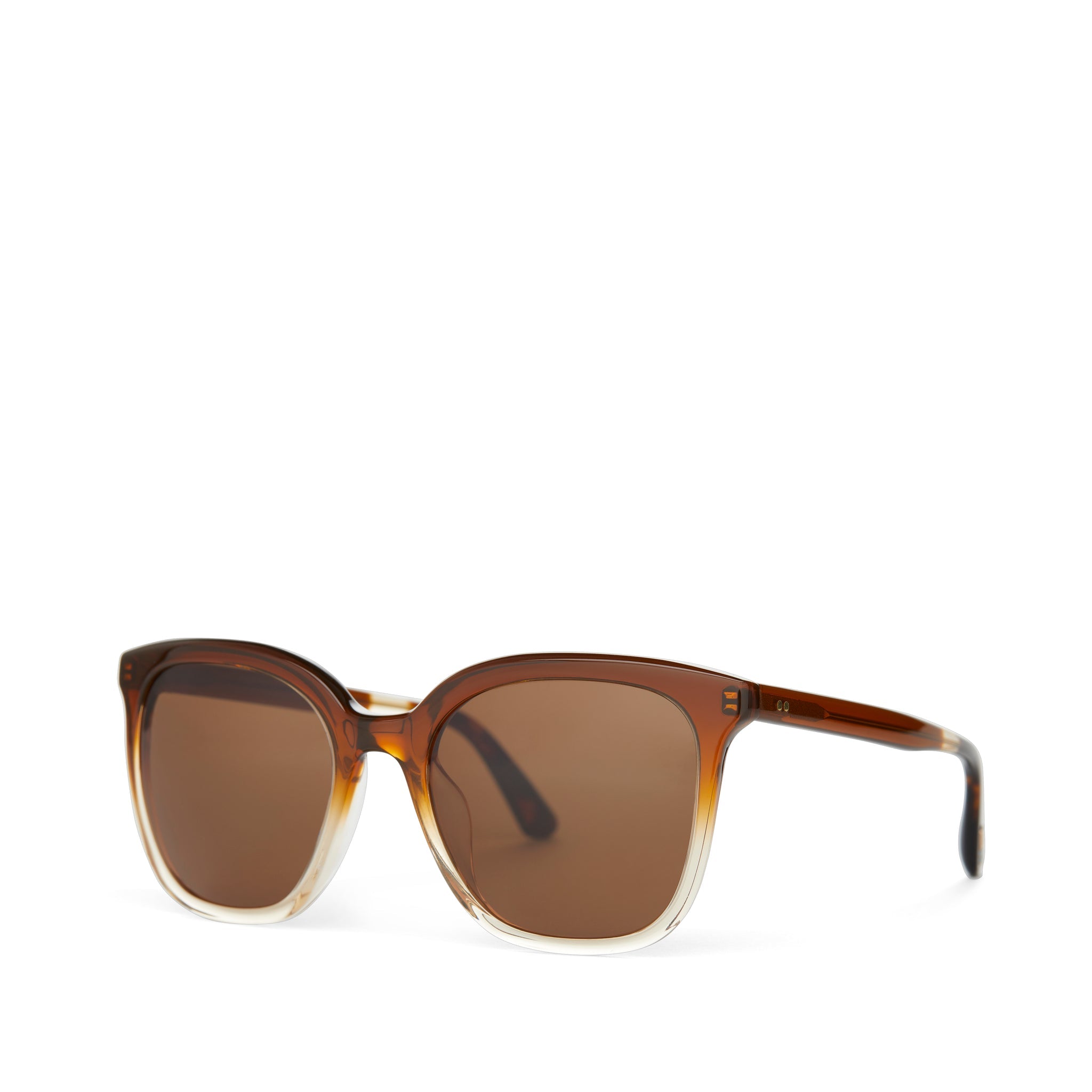 Charmaine Cappuccino Champagne Fade Handcrafted Sunglasses
