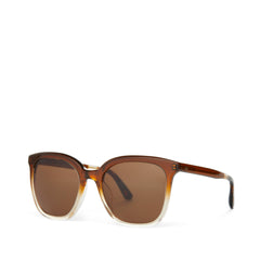 Charmaine Cappuccino Champagne Fade Handcrafted Sunglasses