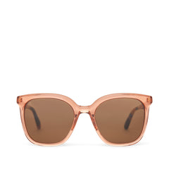 Charmaine Apricot Handcrafted Sunglasses