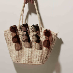 Charmaine Apricot Handcrafted Sunglasses
