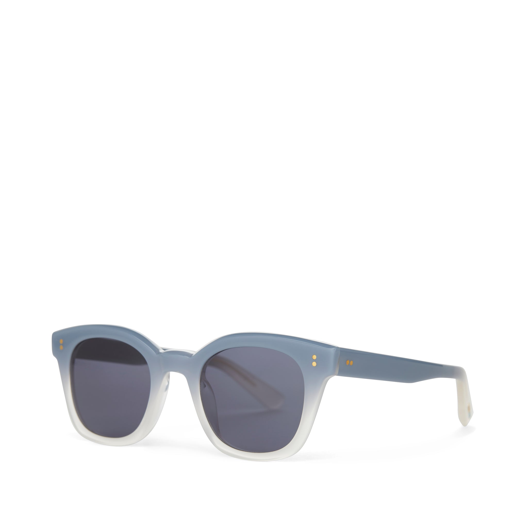 Rome Chalky Blue Fade Handcrafted Sunglasses