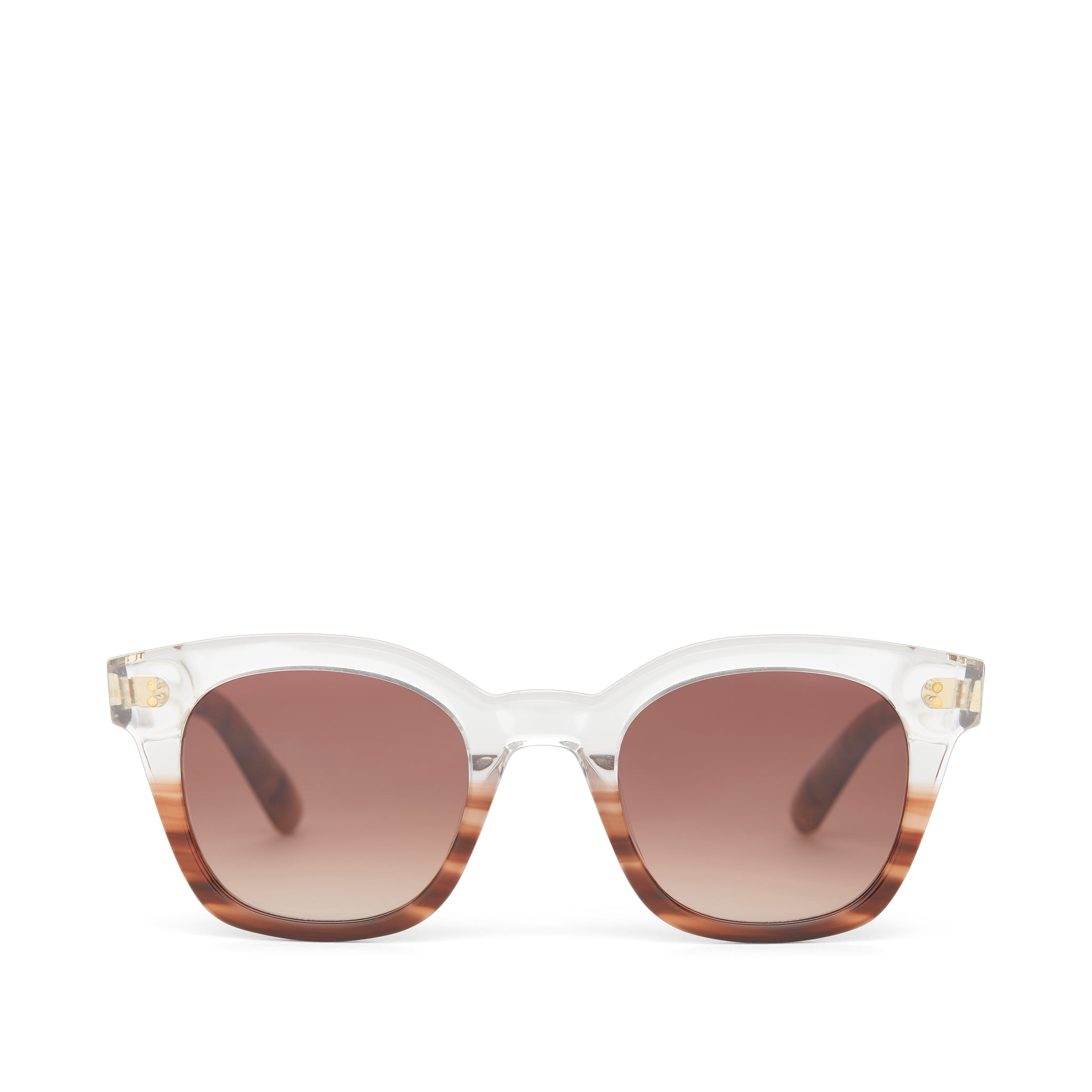 Rome Mocha Fade Handcrafted Sunglasses
