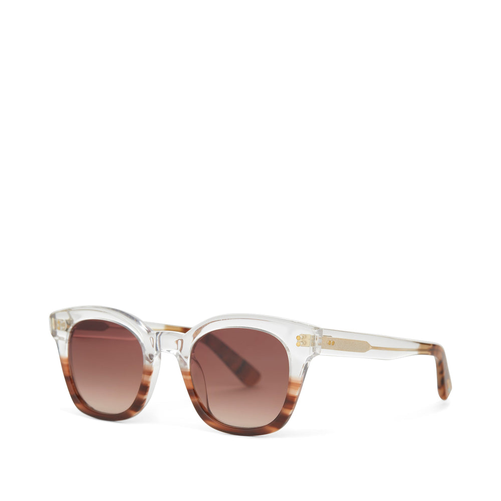 Rome Mocha Fade Handcrafted Sunglasses