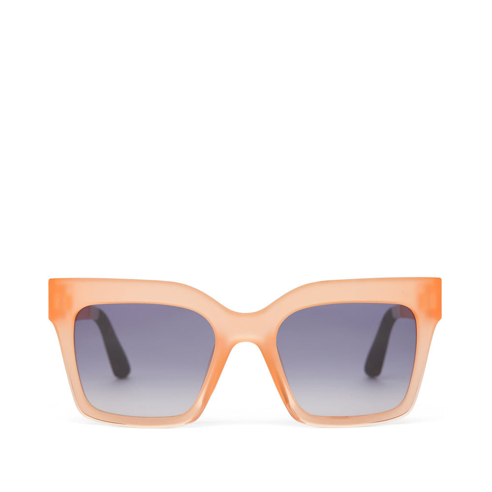 Adelaide Peach Crystal Fade Traveler Sunglasses