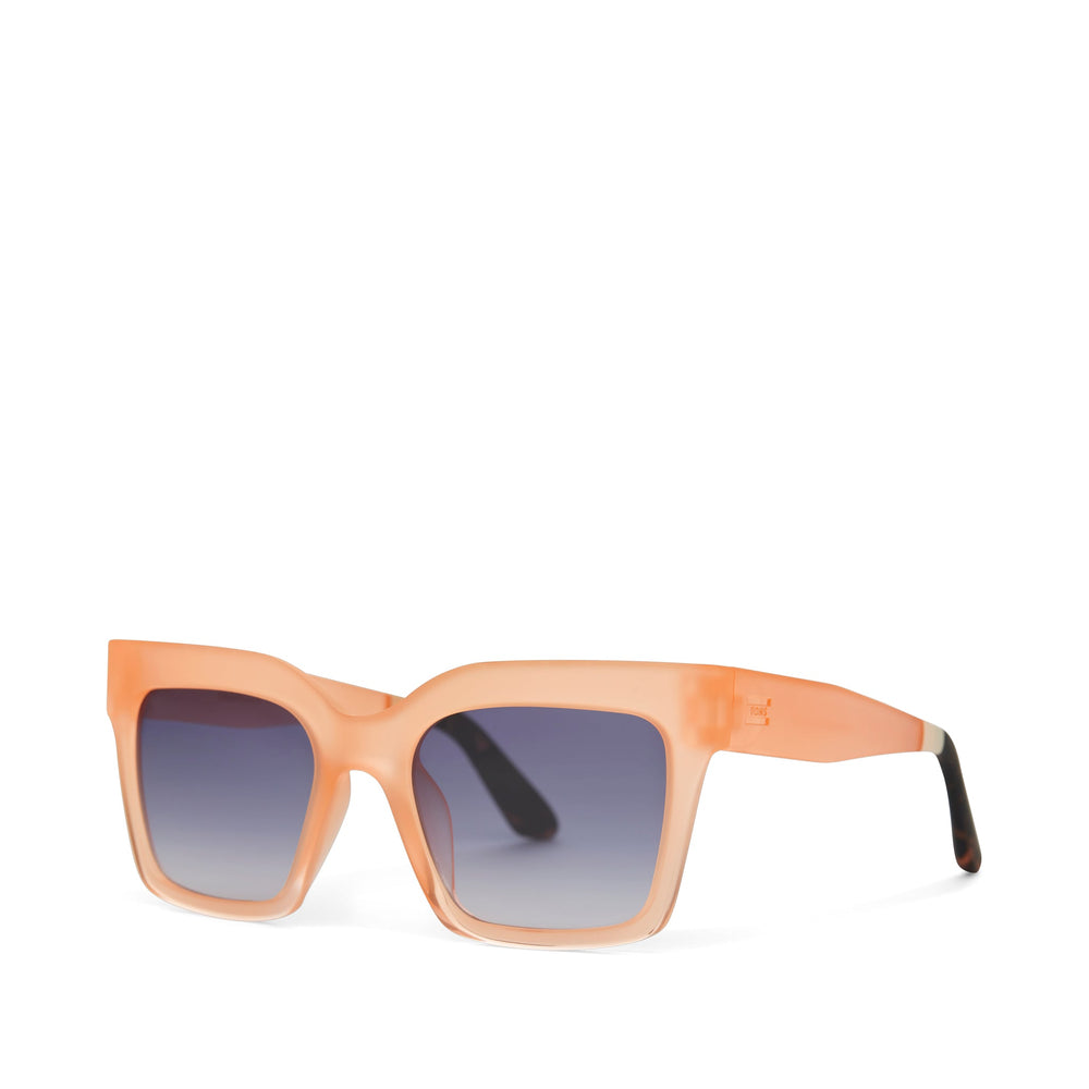 Adelaide Peach Crystal Fade Traveler Sunglasses