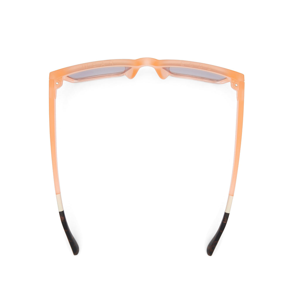 Adelaide Peach Crystal Fade Traveler Sunglasses